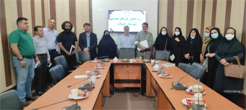 اعضای هیئت مدیره انجمن هنرهای تجسمی جیرفت مشخص شدند